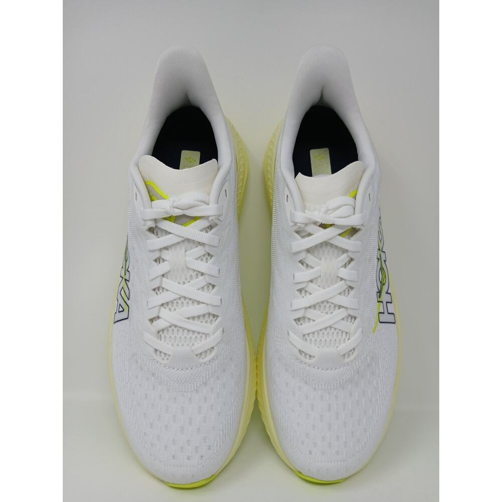 HOKA Mach 6 in the White Neon Hoka Citrus Women’s US Size 10.B New 1147810/WNH - Picture 12 of 16